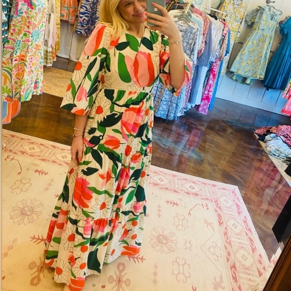 chinese dress ladies Bea Maxi Dress – Palomino Boutique main image 1